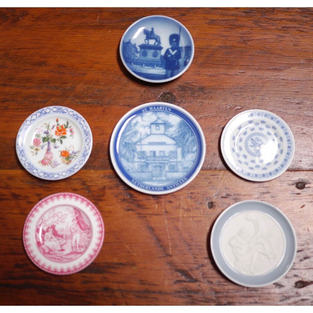 6 Spode Rorstrand Lladro Royal Copenhagen Raynaud Hutschenreuther Butter Plates